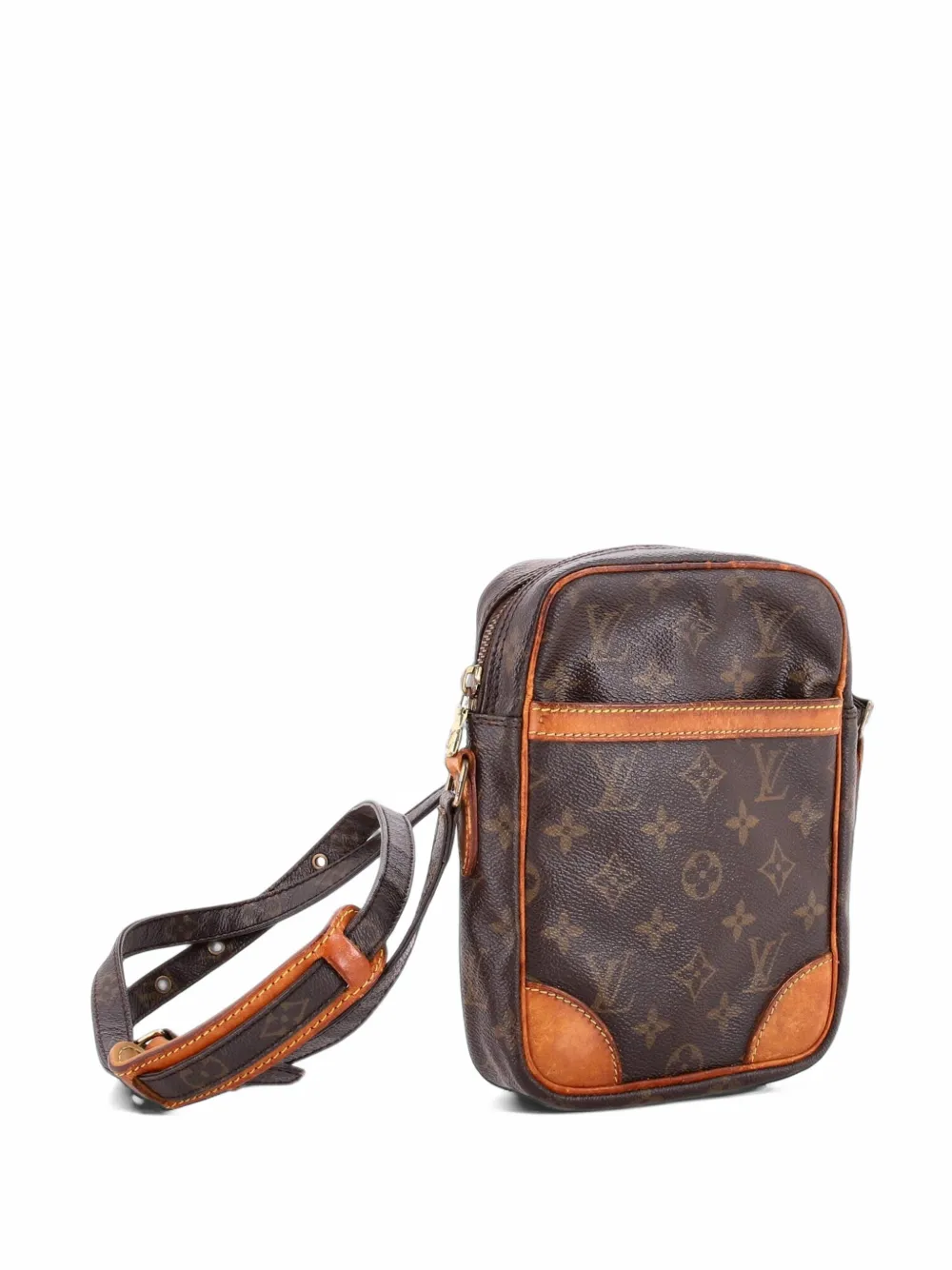 Louis Vuitton Pre-Owned Danube Handbag Monogram Canvas crossbody bag - Braun