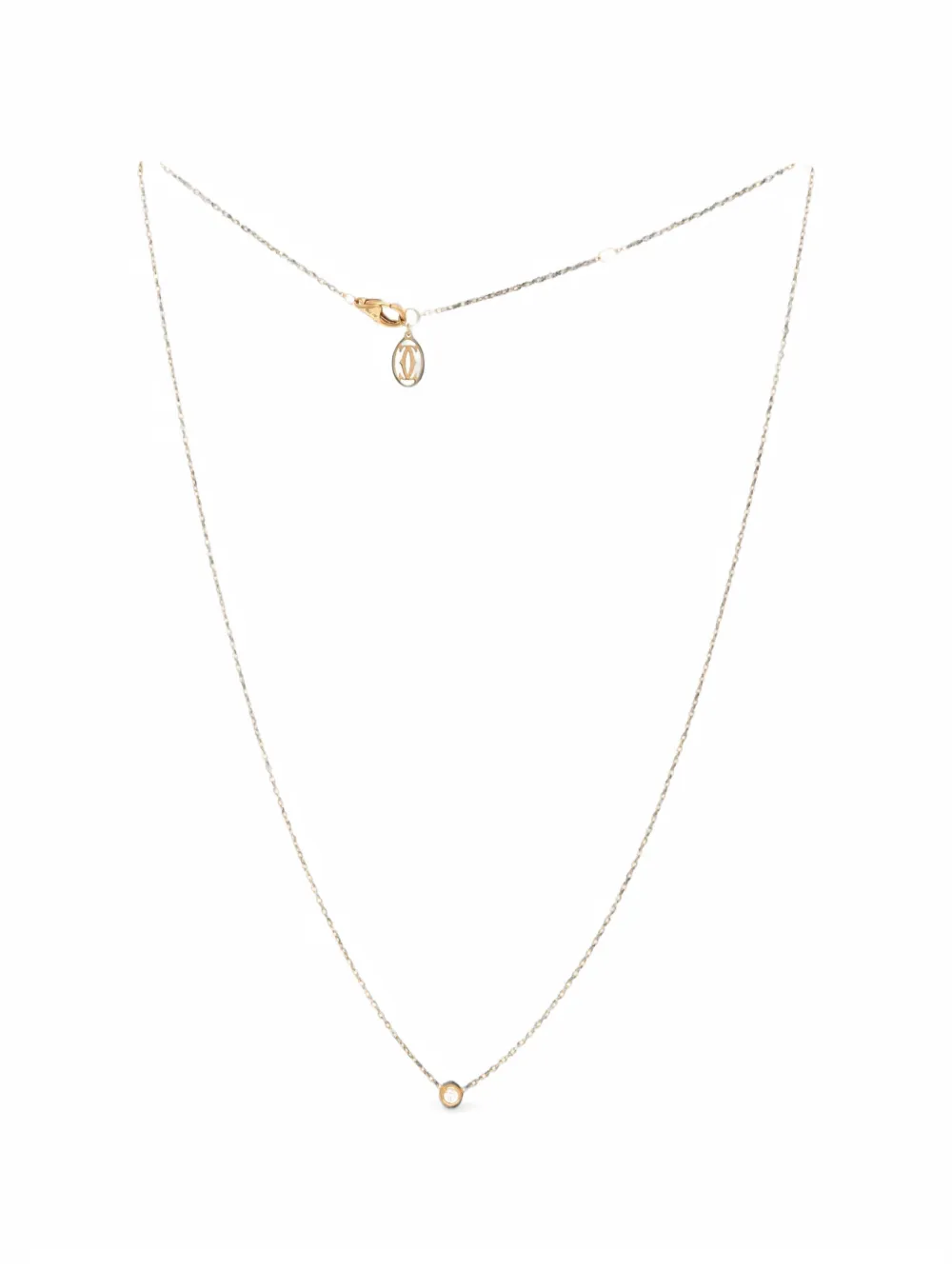 Cartier Cartier D'Amour Pendant 18K Yellow Gold and Diamond XS necklace