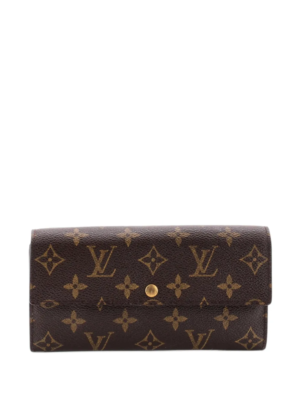 Louis Vuitton Pre-Owned Sarah Wallet Monogram Canvas small wallets - Brown