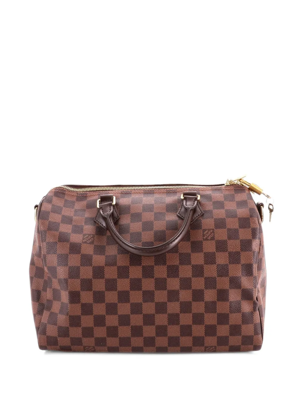 Louis Vuitton Pre-Owned Speedy Bandouliere Bag Damier 30 shoulder bag - Braun