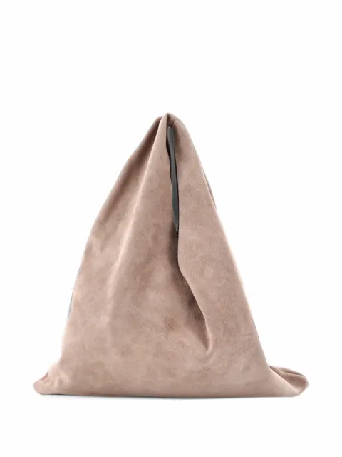 The Row Pre-Owned Bindle Suede Small hobo bag