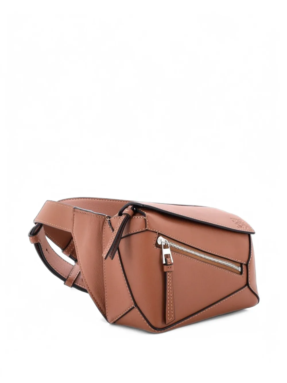 Loewe Pre-Owned Puzzle Bumbag Leather Mini belt bag in Brown