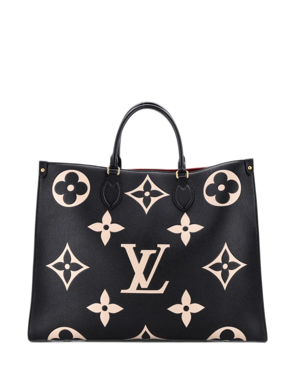 Louis Vuitton Pre-Owned OnTheGo Bicolor Monogram Empreinte Giant GM tote bag - Nero