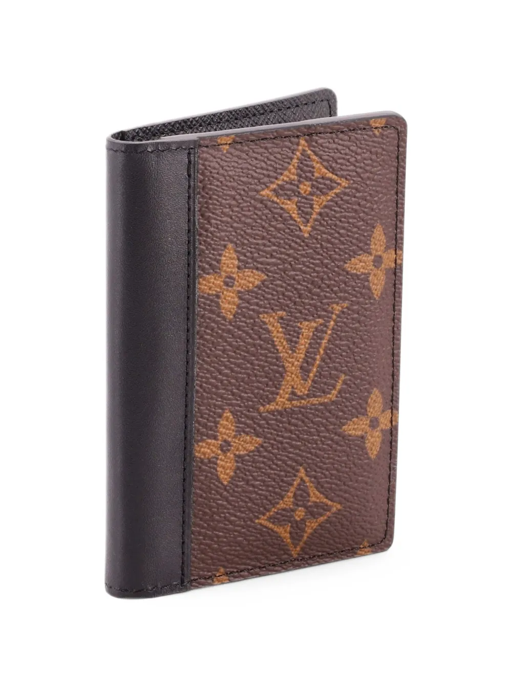 Louis Vuitton Pre-Owned Pocket Organizer Macassar Monogram Canvas small wallets - Marrone