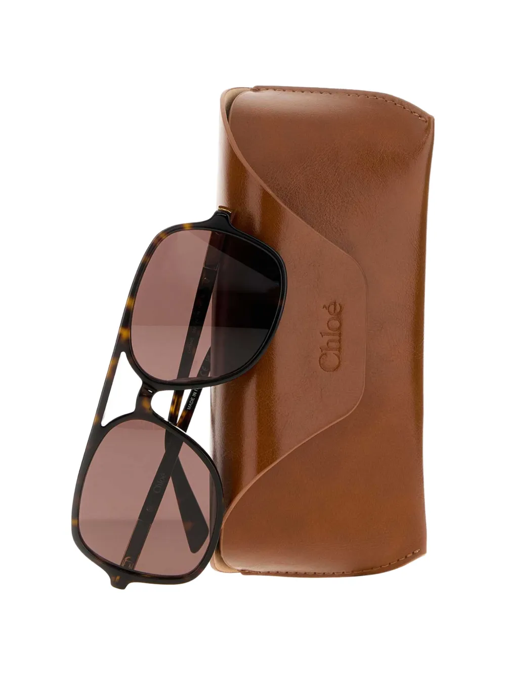 Chloé Eyewear Judy sunglasses Bruin