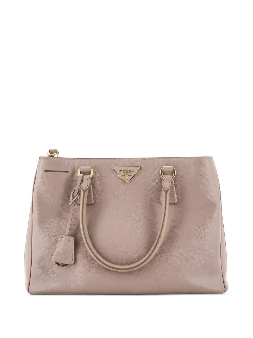 Prada Pre-Owned Gardener's Saffiano Leather Medium tote bag - Toni neutri