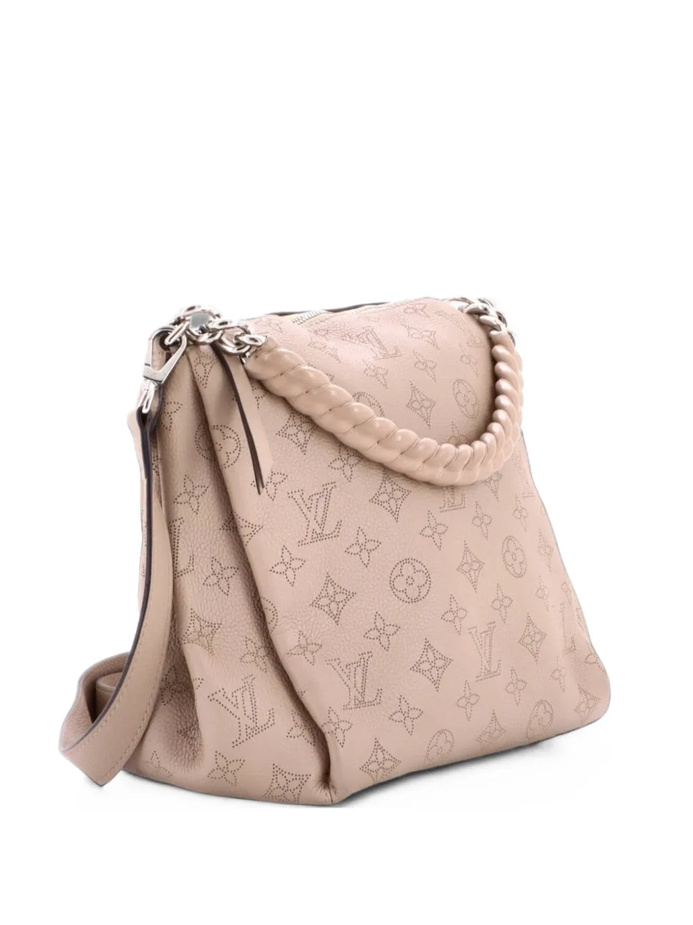 Louis Vuitton Pre-Owned Babylone Handbag Mahina Leather BB hobo bag - Toni neutri