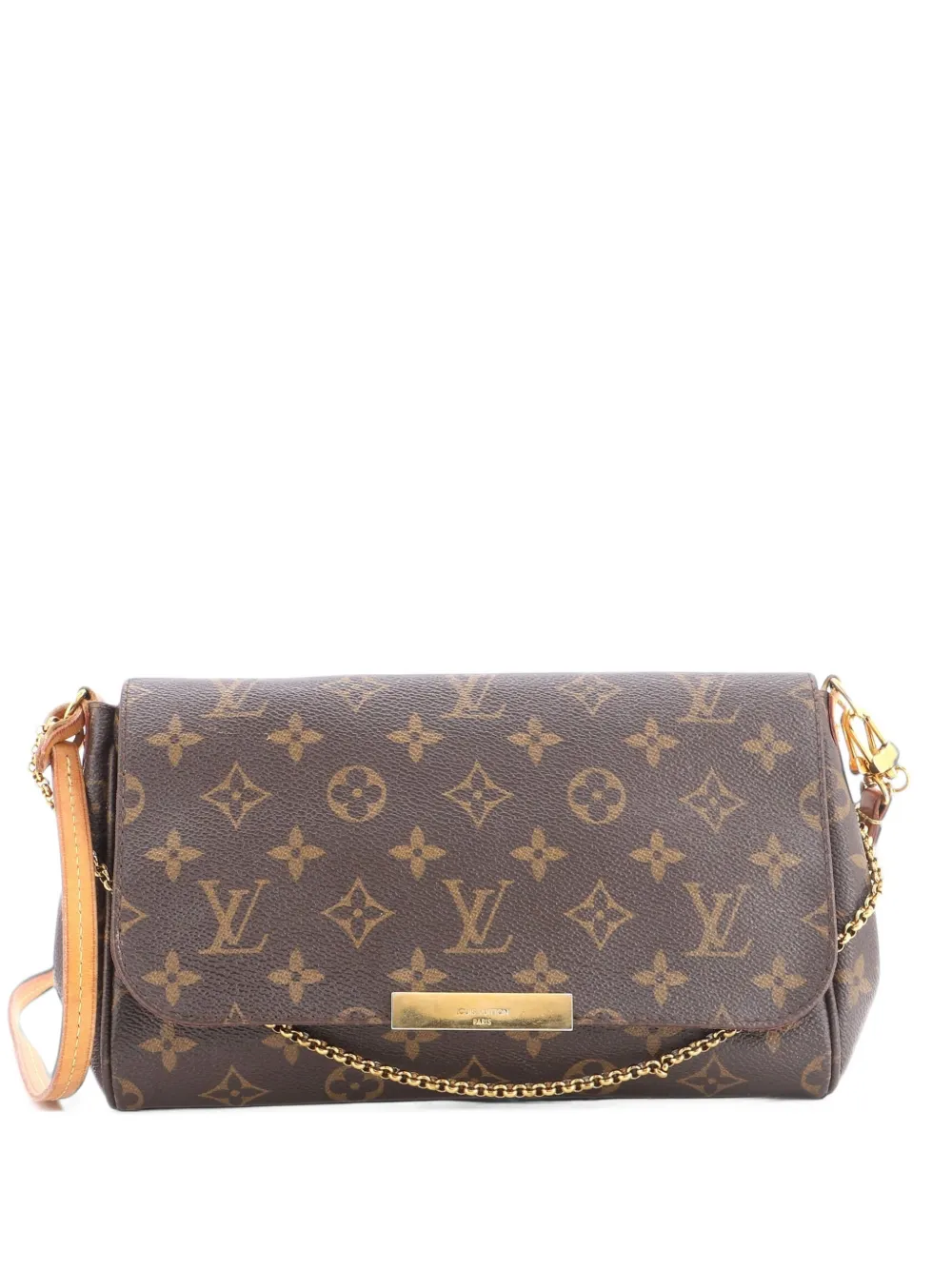 Louis Vuitton Pre-Owned Favorite Handbag Monogram Canvas MM crossbody bag - Marrone