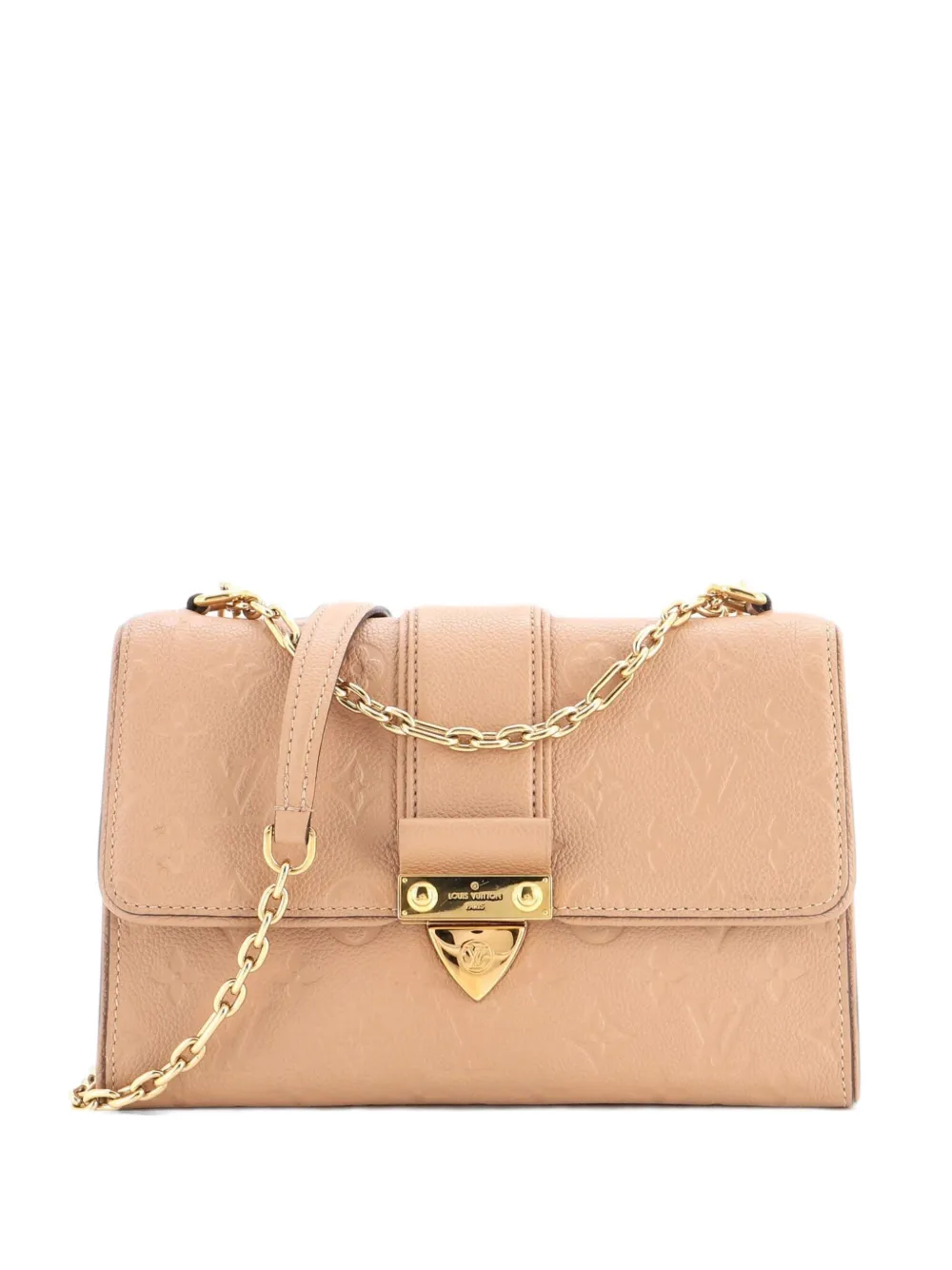 Louis Vuitton Pre-Owned Saint Sulpice Handbag Monogram Empreinte Leather PM crossbody bag - Nude
