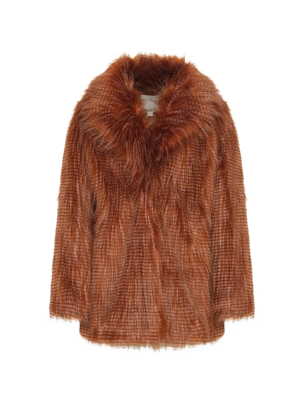 Unreal Fur Cappotto Field of Dreams in pelliccia sintetica - Arancione