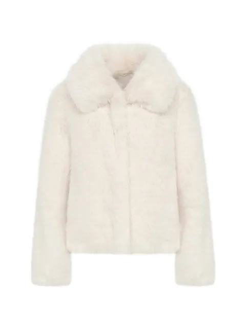 Unreal Fur White Night faux-fur jacket