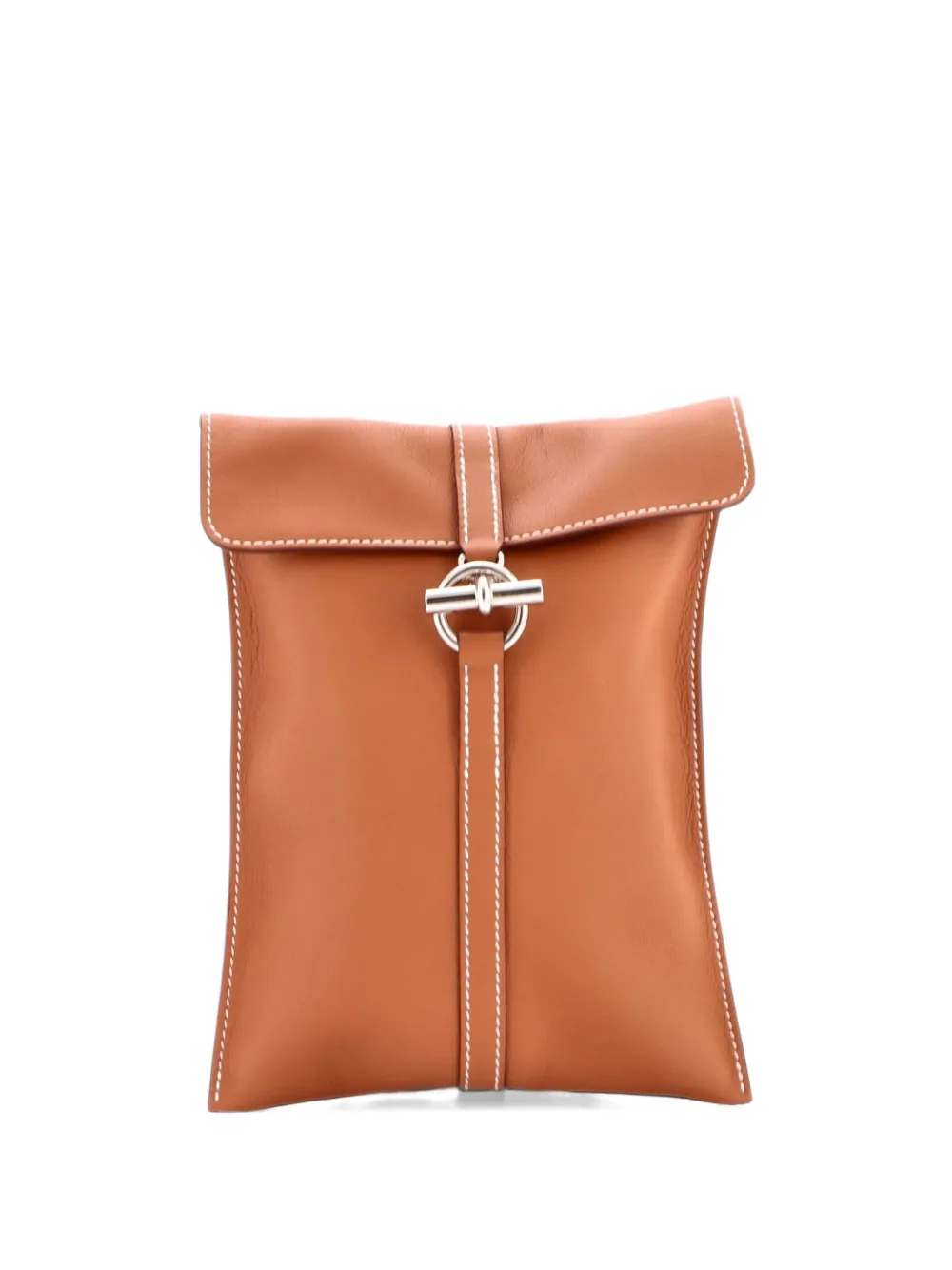Hermès Pre-Owned Glenan To Go Pouch Swift crossbody bag - Braun