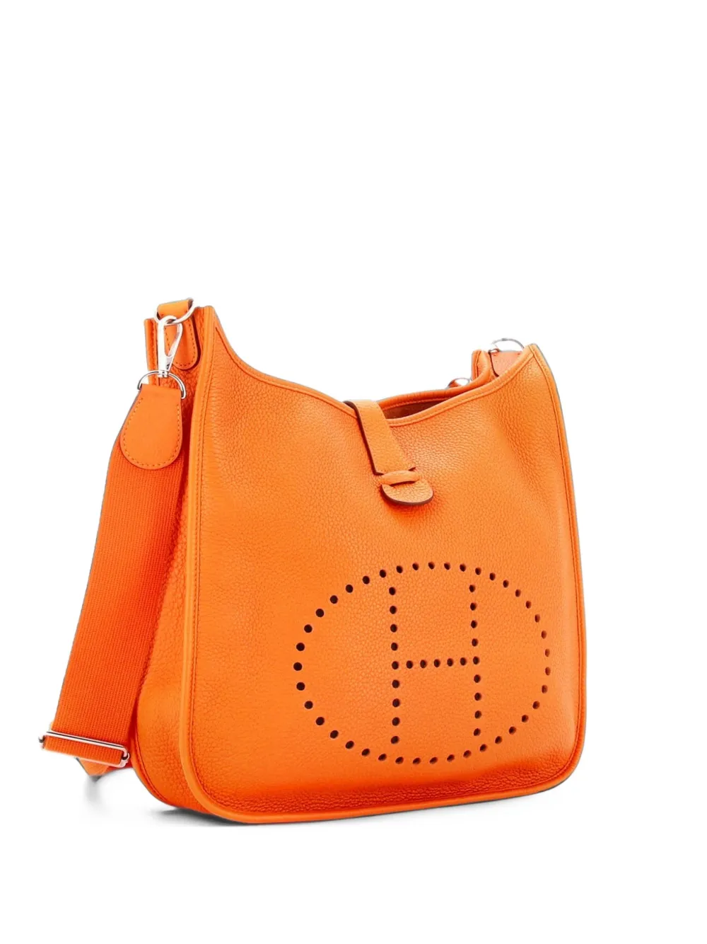 Hermès Pre-Owned Evelyne Bag Gen III Clemence GM crossbody bag - Orange