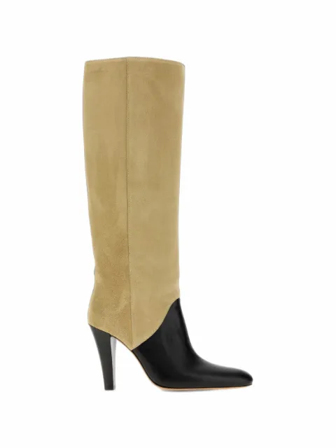 Jude Edita panelled leather boots