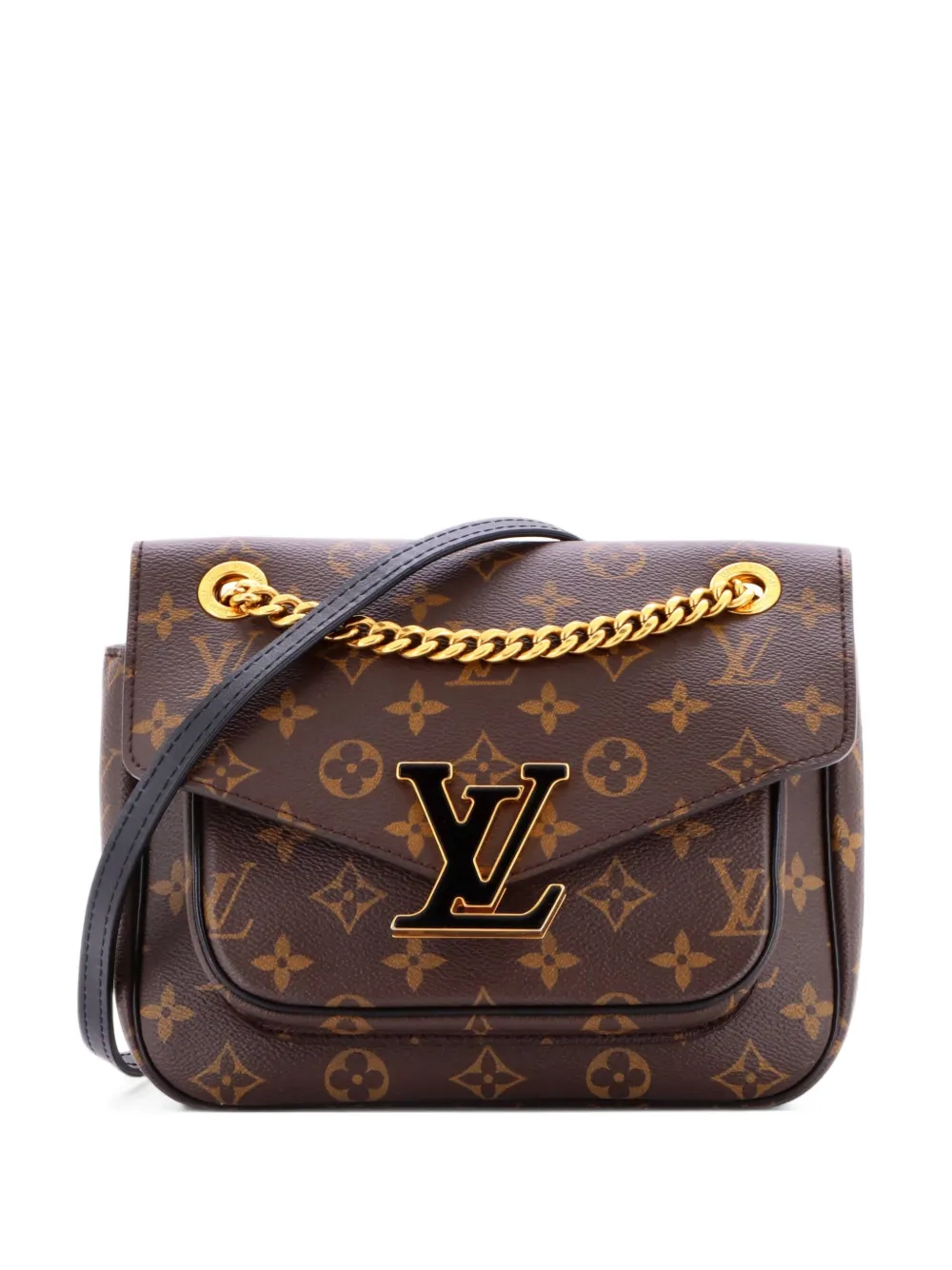 Louis Vuitton Pre-Owned Passy Handbag Monogram Canvas crossbody bag - Marrone
