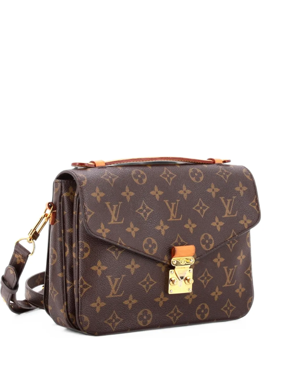 Louis Vuitton Pre-Owned Pochette Metis Monogram Canvas crossbody bag - Marron