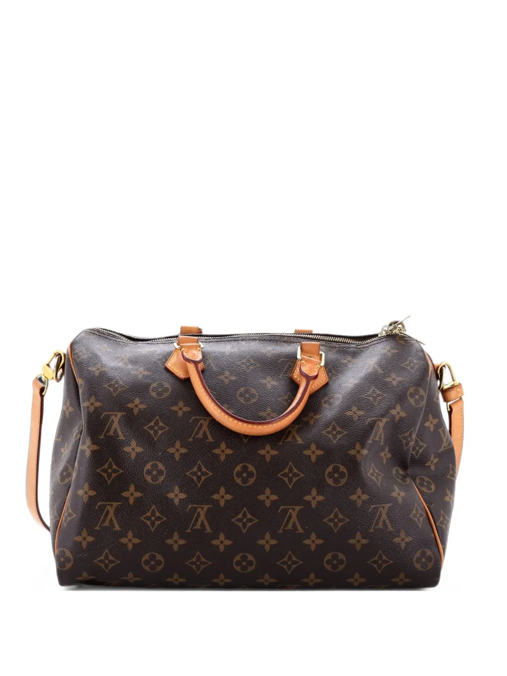 Louis Vuitton Pre-Owned Speedy Bandouliere Bag Monogram Canvas 35 satchel - Marrone