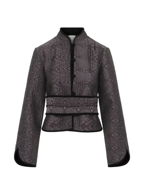 Unreal Fur Sidereal fitted jacket