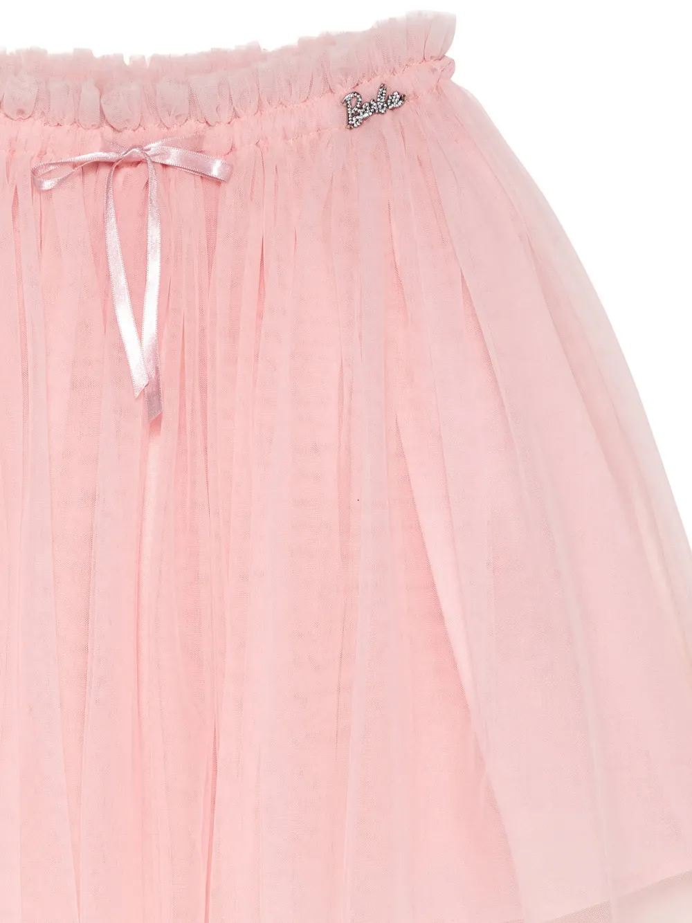 Tutu Du Monde x Barbie tulle-layered flared skirt Roze