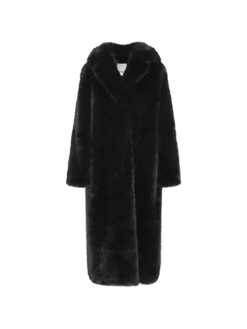 Unreal Fur Cappotto Romani in pelliccia sintetica - Nero