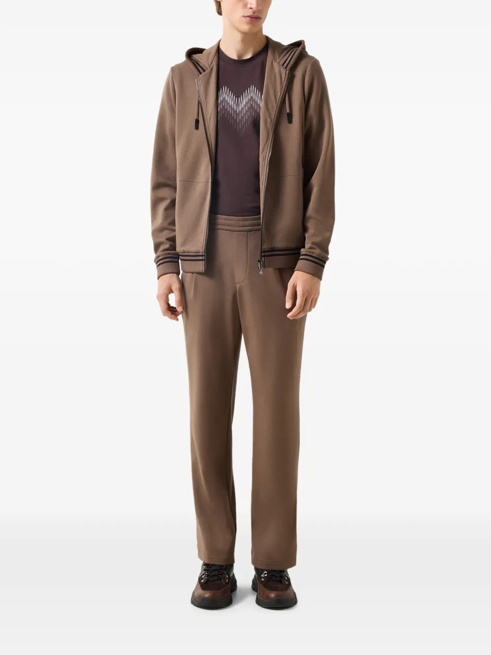BOGNER Fred pleated track pants Bruin