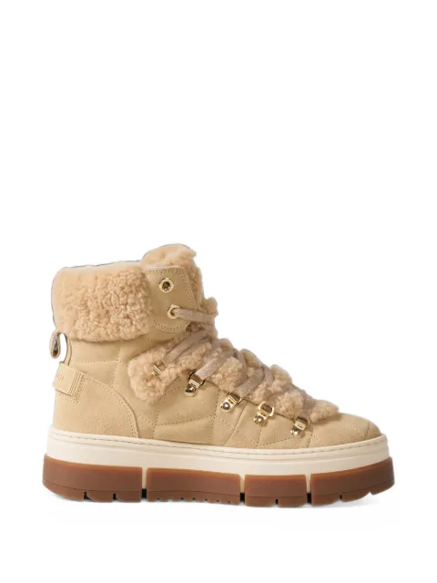 BOGNER Vaduz shearling-trim ankle boots