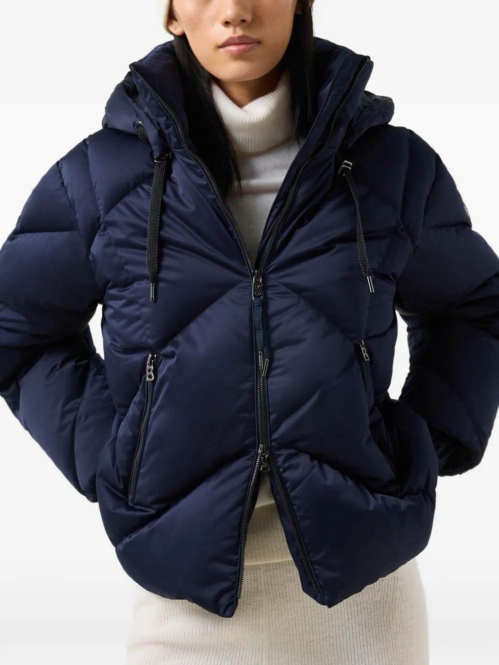BOGNER Georgia quilted puffer jacket Blauw