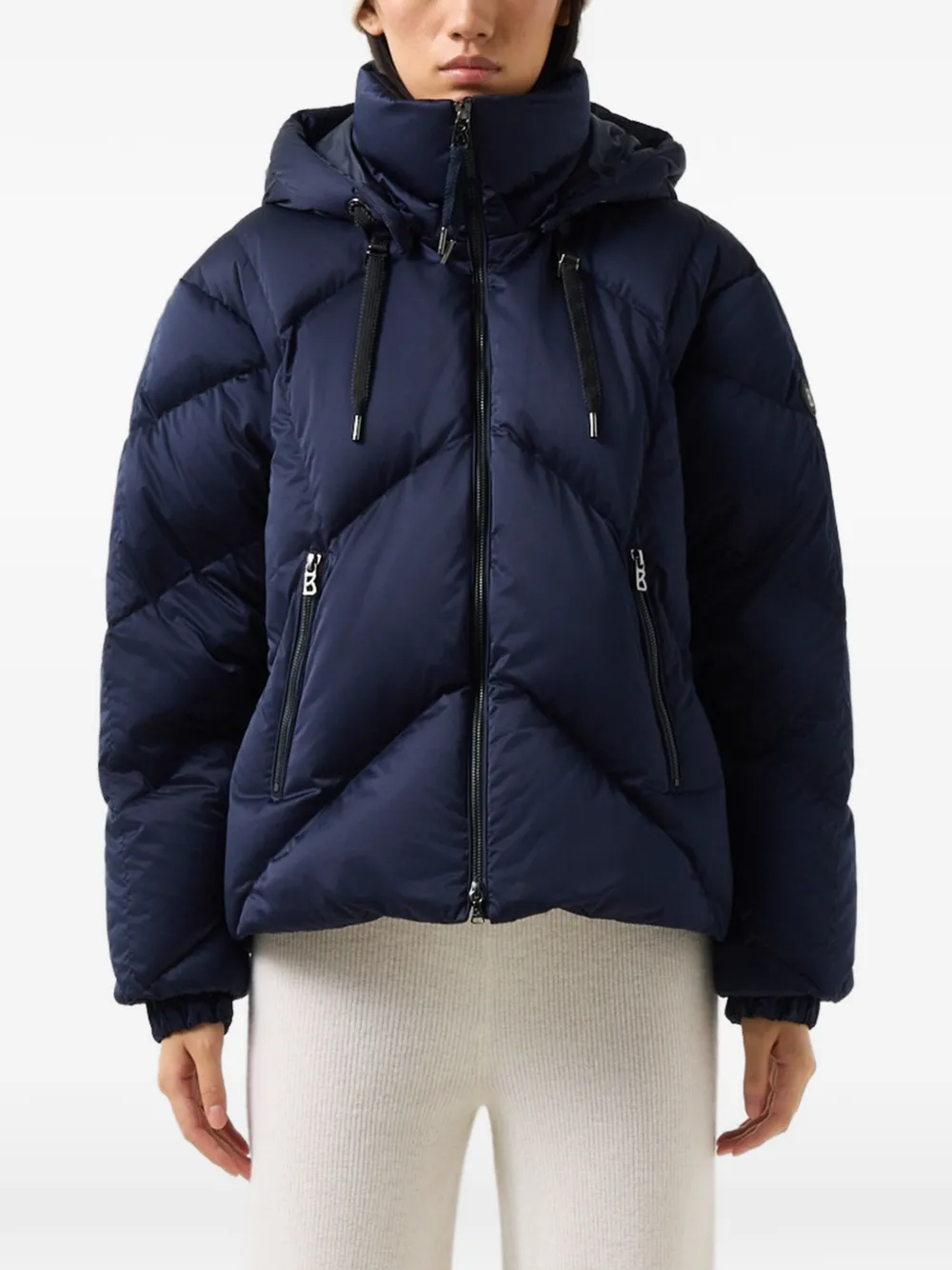 BOGNER Georgia quilted puffer jacket - Blau