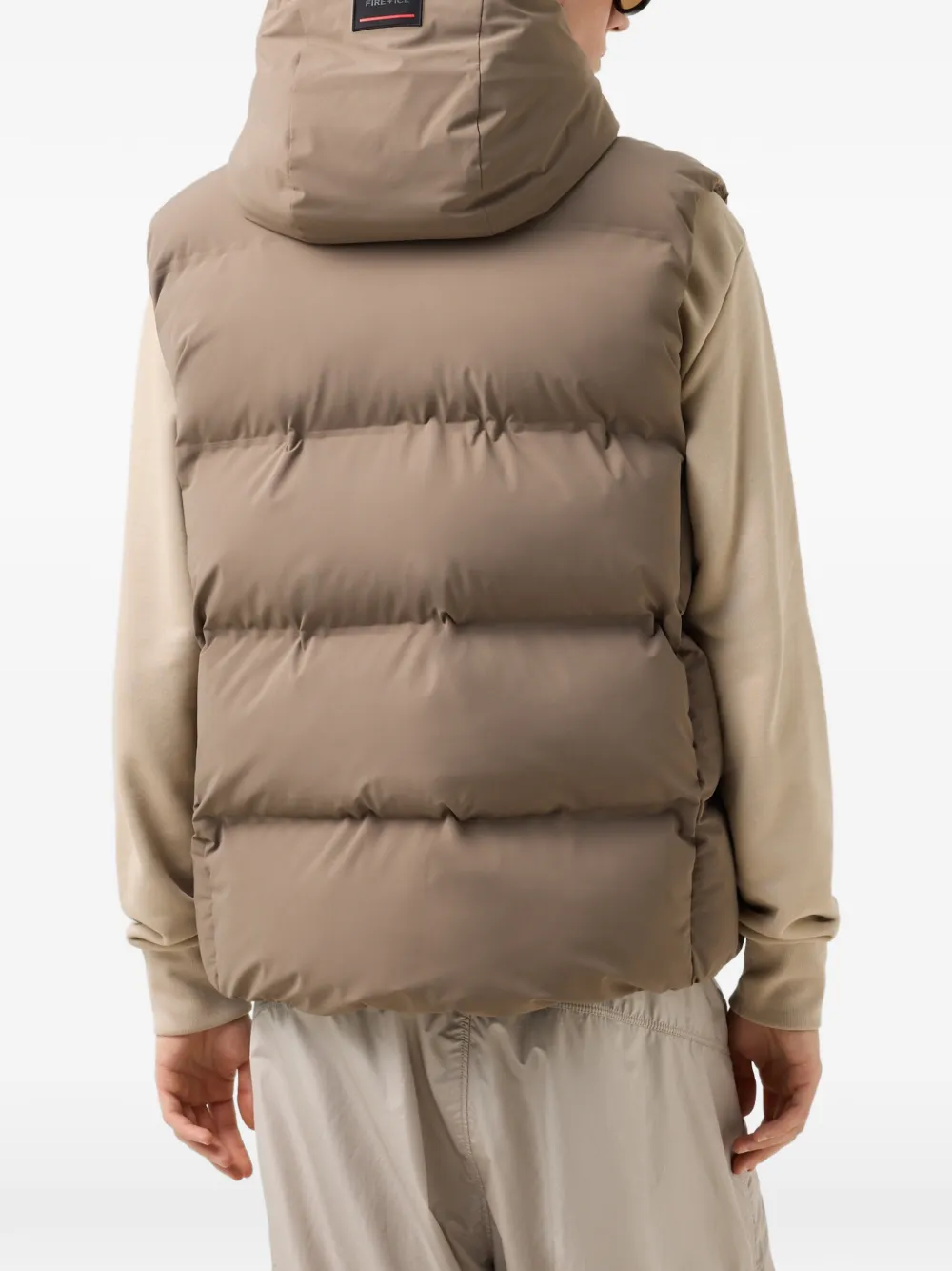 BOGNER FIRE+ICE Gill quilted gilet jacket Beige