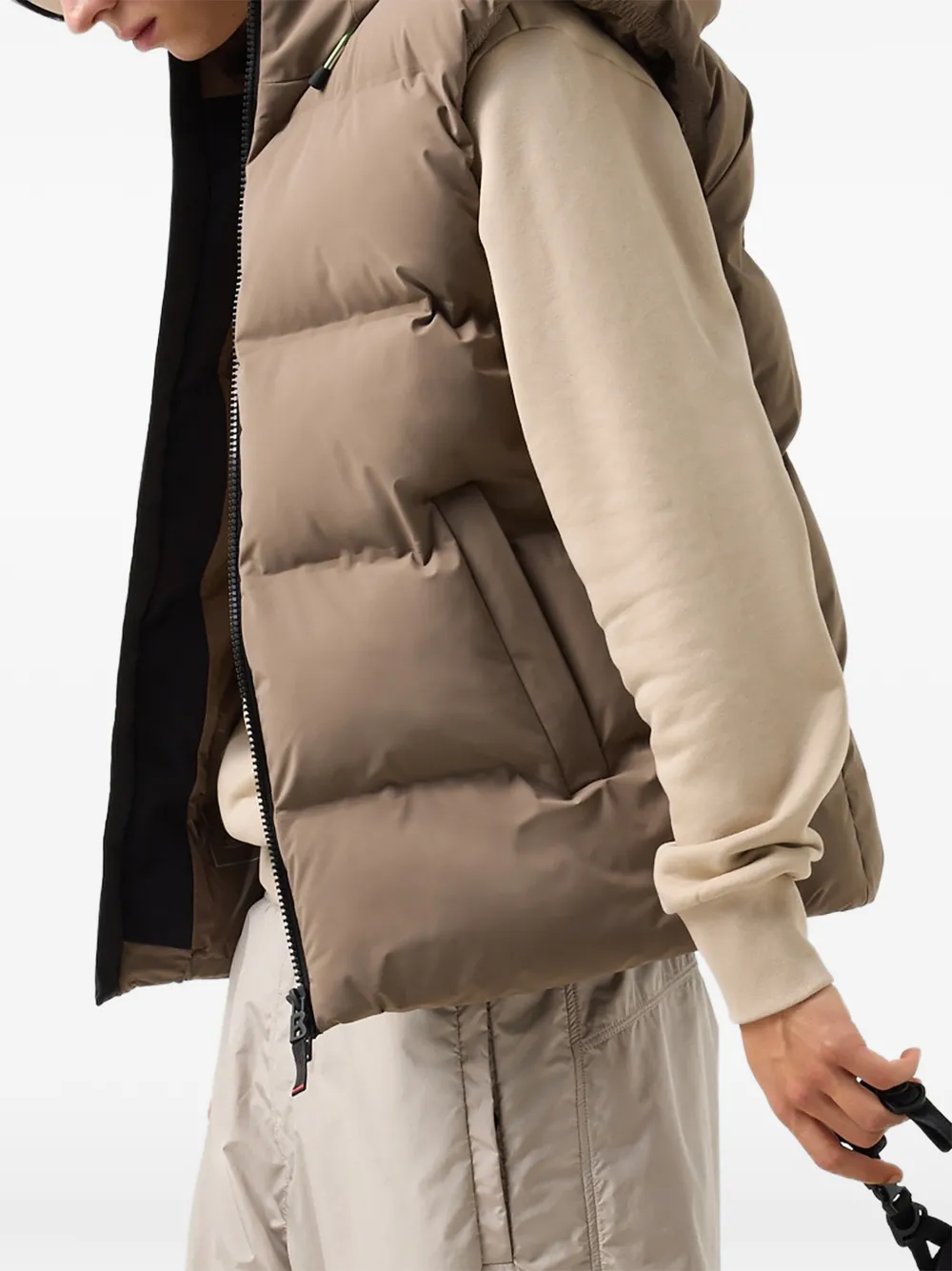 BOGNER FIRE+ICE Gill quilted gilet jacket Beige
