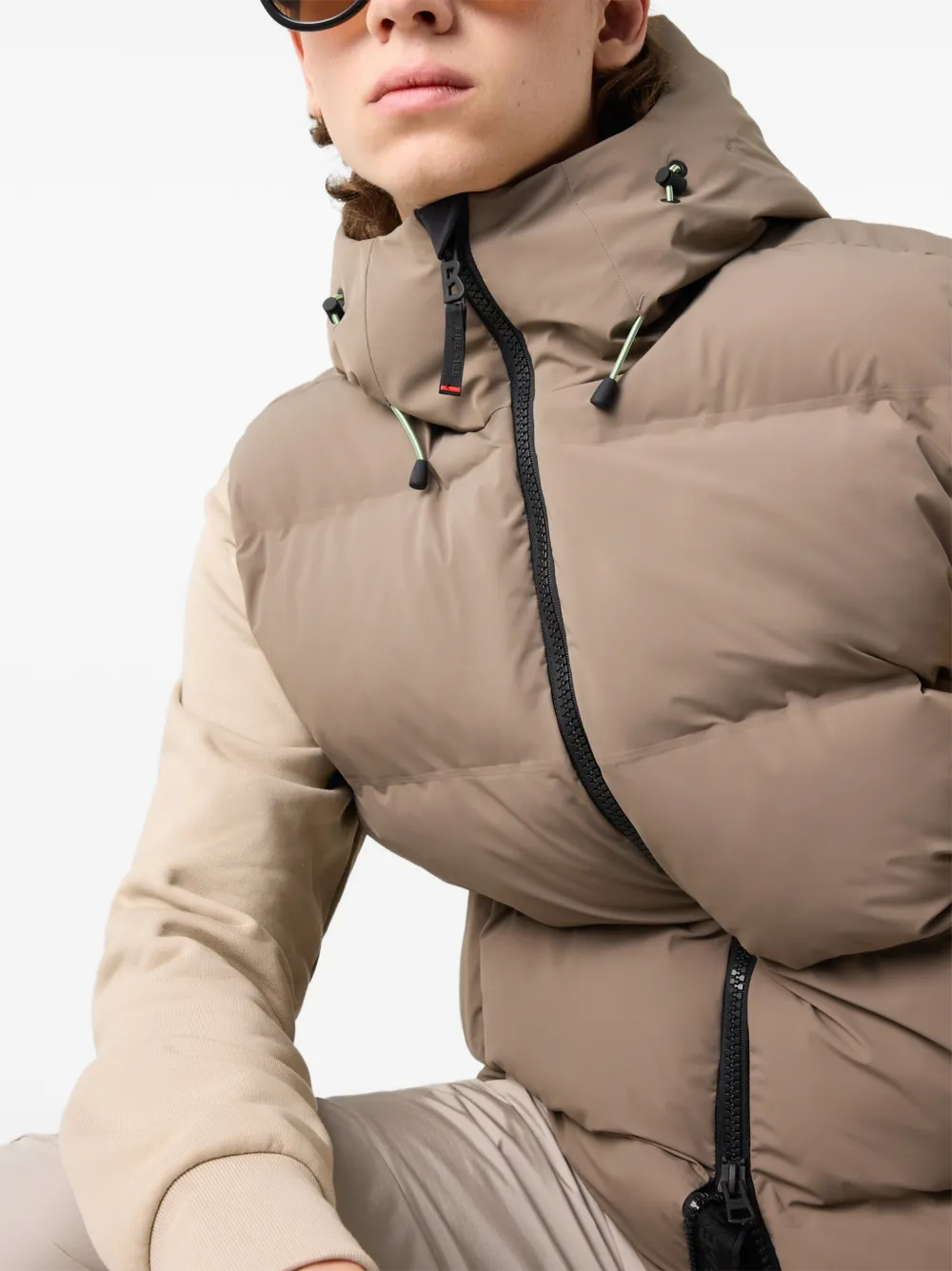 BOGNER FIRE+ICE Gill quilted gilet jacket Beige