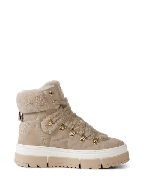 BOGNER Vaduz shearling-trim ankle boots