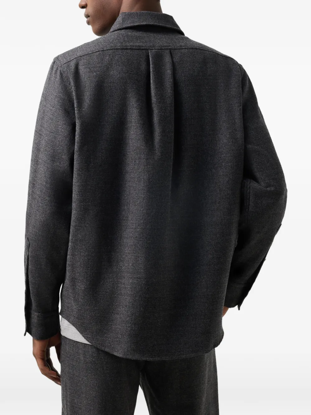BOGNER Heiko patch-pocket shirt Grijs