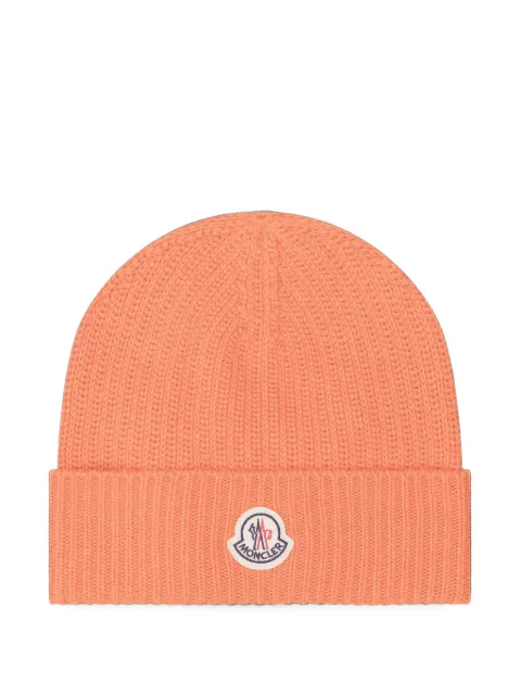 Moncler tricot wool-blend beanie