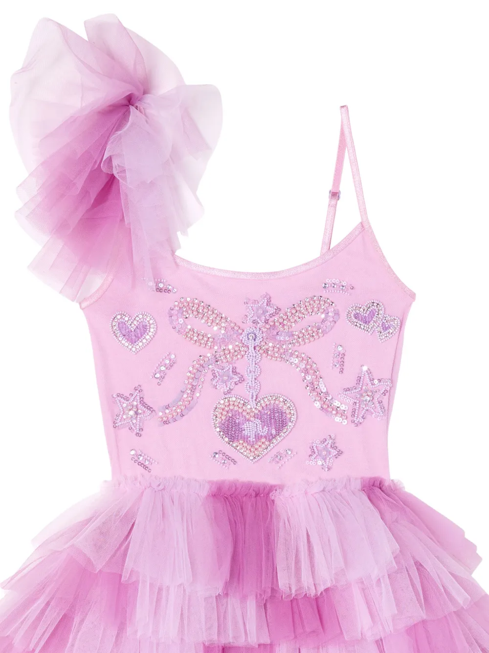 Tutu Du Monde x Barbie Twinkleberry ruffled dress Roze