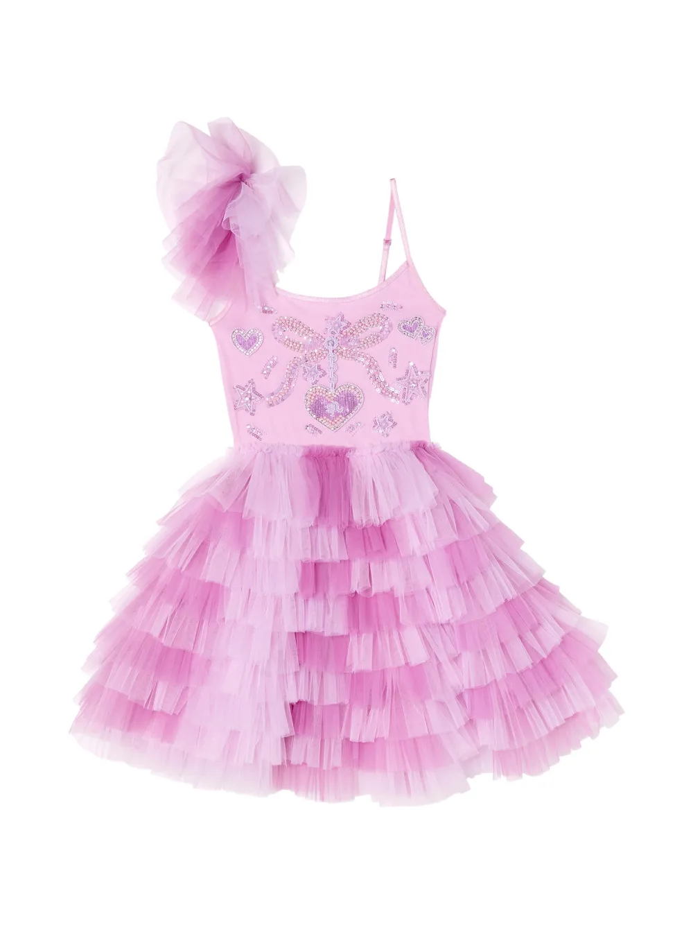Tutu Du Monde x Barbie Twinkleberry ruffled dress - Rosa