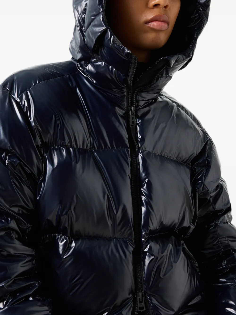 BOGNER FIRE+ICE Vally quilted down ski jacket Blauw