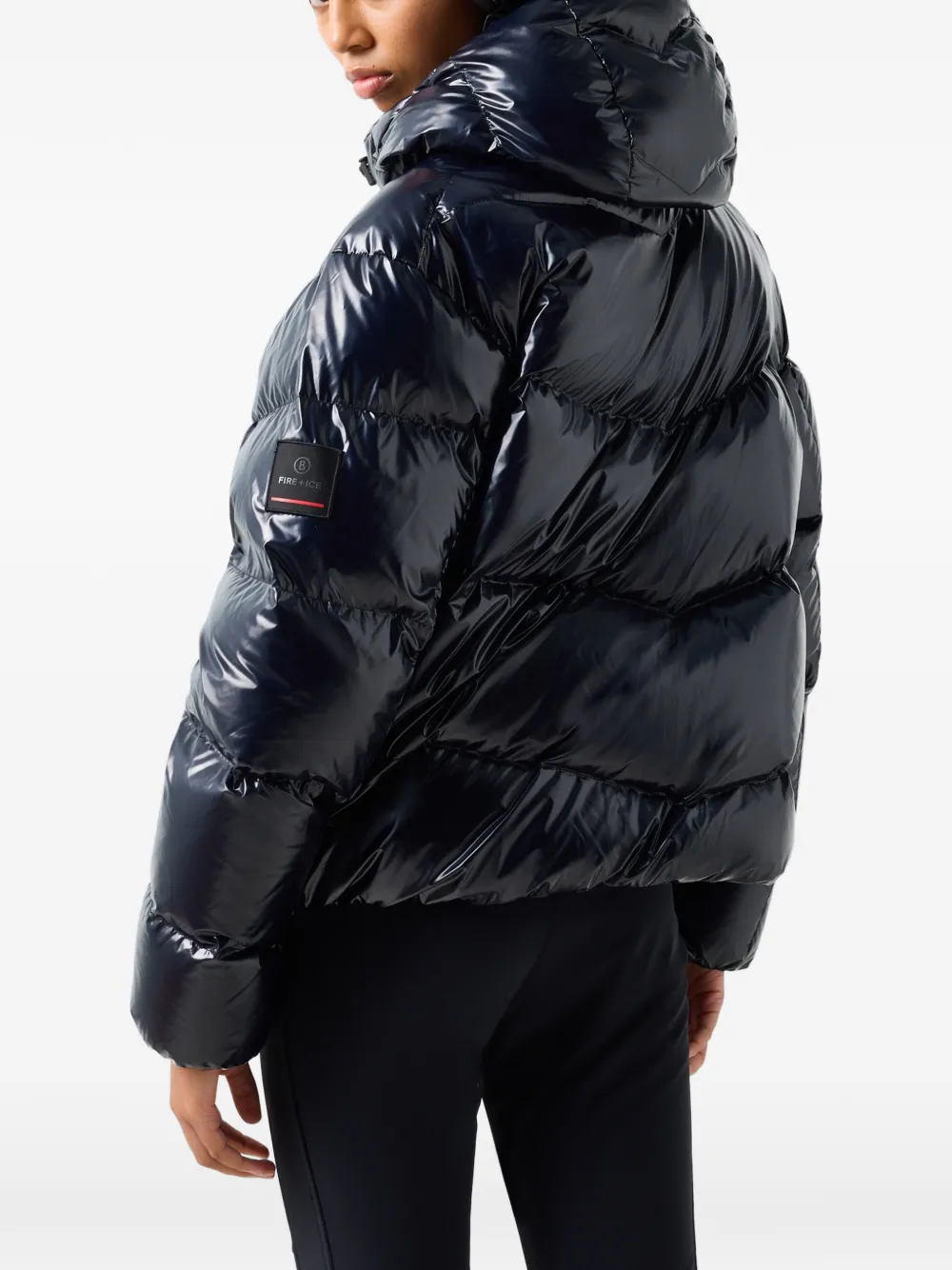 BOGNER FIRE+ICE Vally quilted down ski jacket Blauw