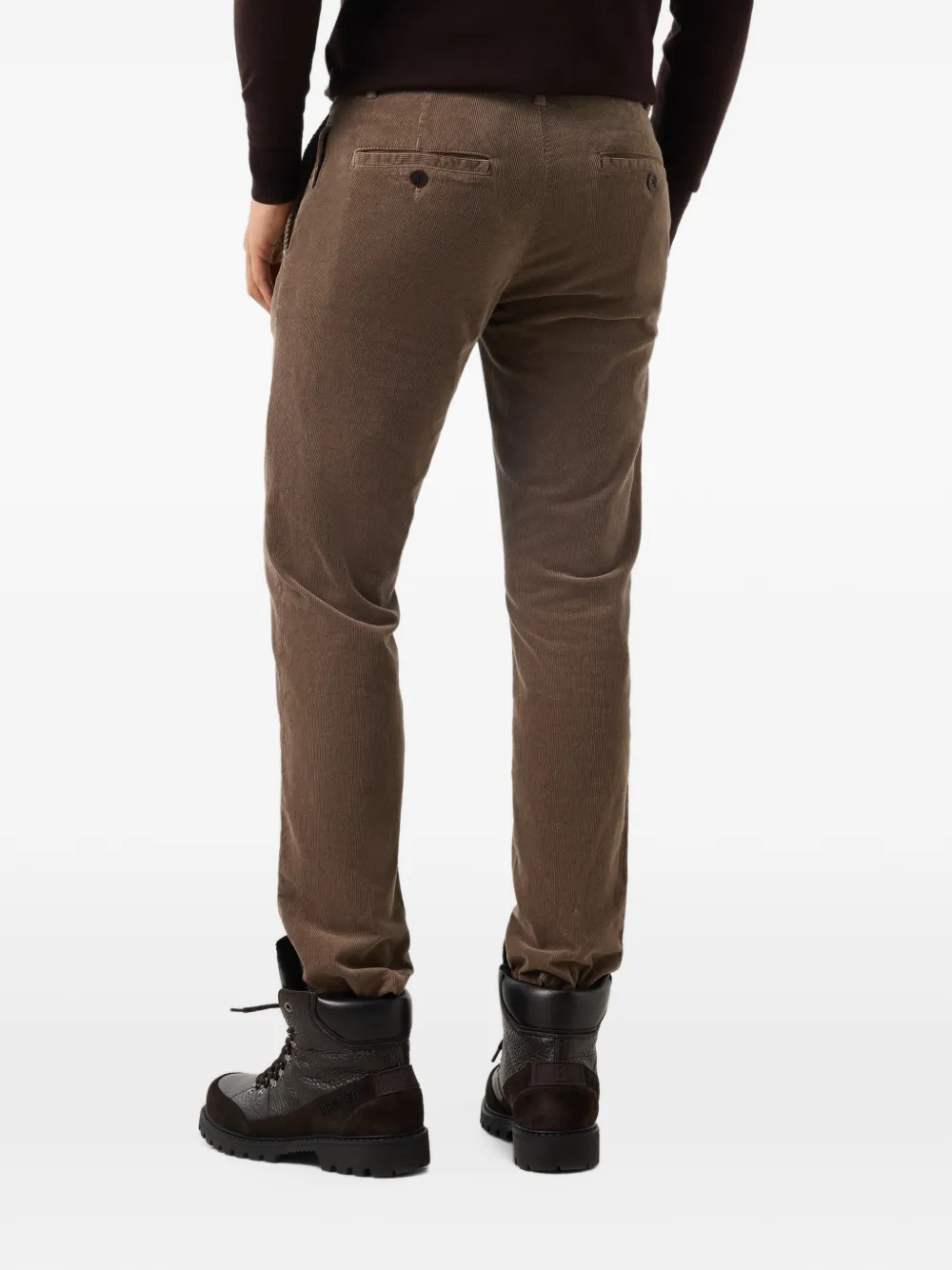 BOGNER Riley ribfluwelen broek Bruin