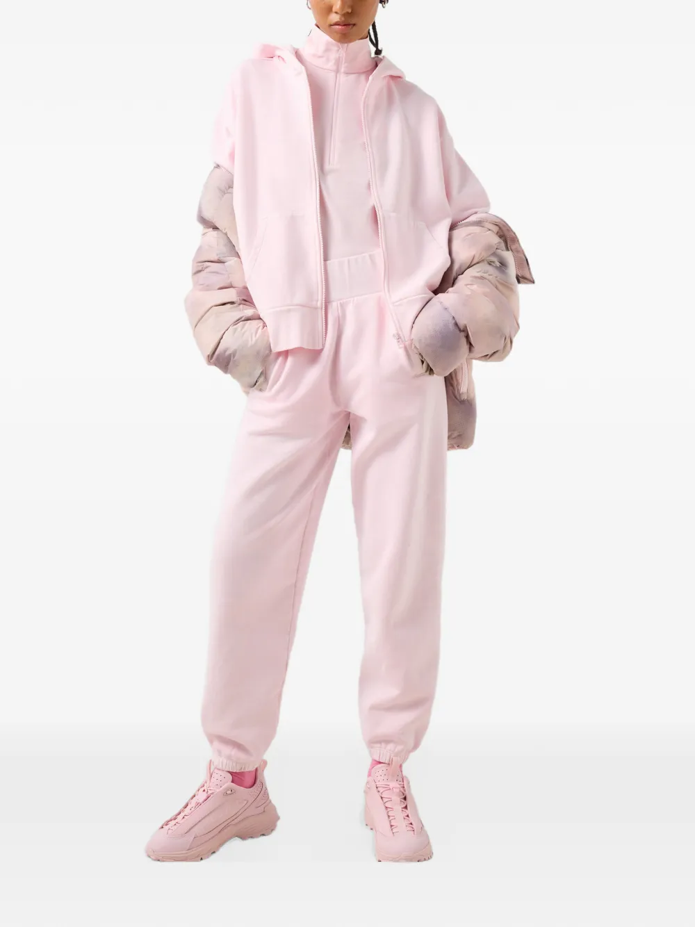 BOGNER FIRE+ICE Ilona zip-up hoodie Roze