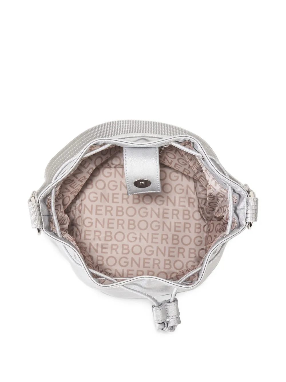 BOGNER Verbier by Night Ines bucket bag Zilver