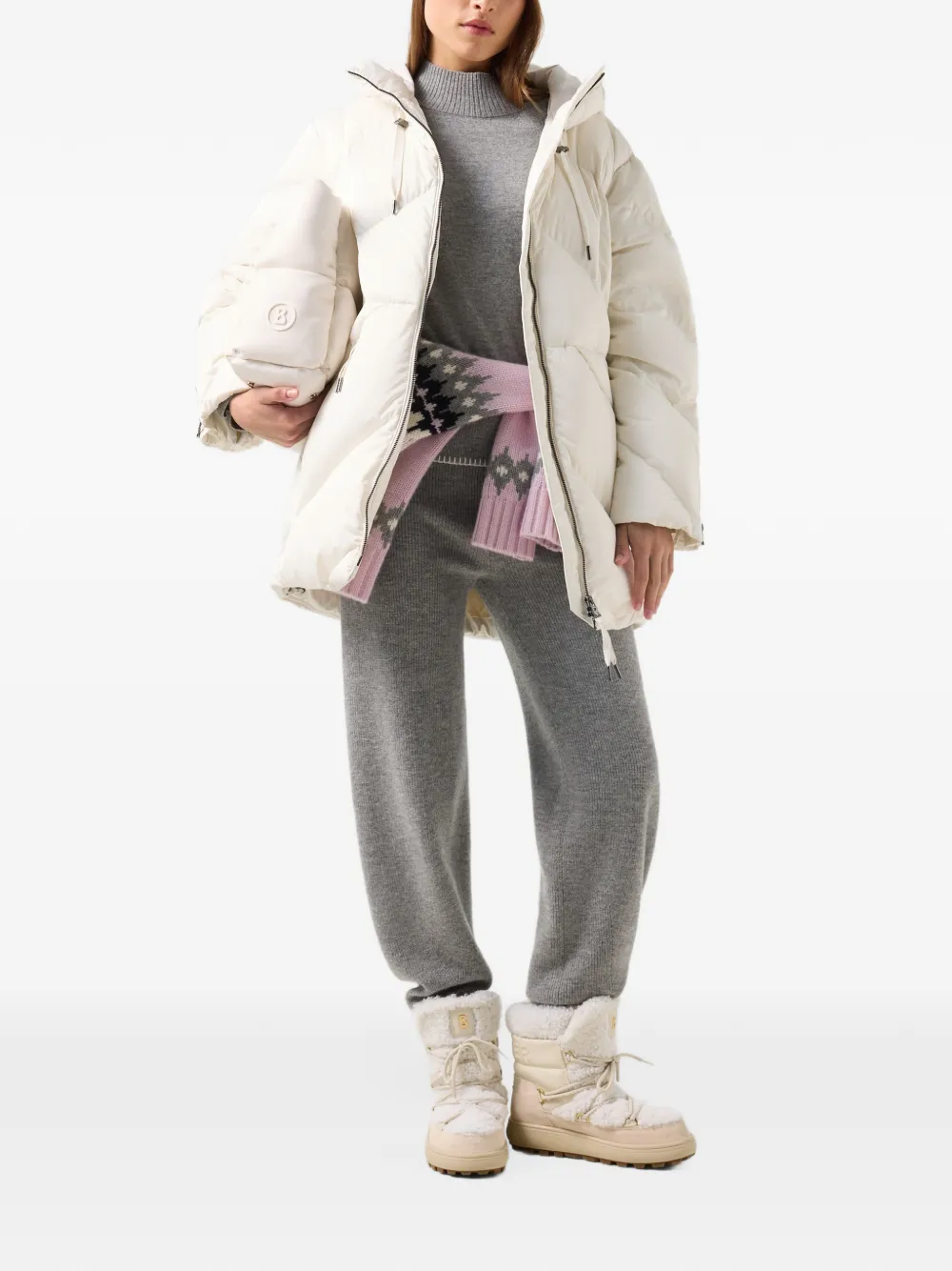 BOGNER parka Glenda matelassée en duvet - Blanc BOGNER parka Glenda matelassée en duvet - Blanc