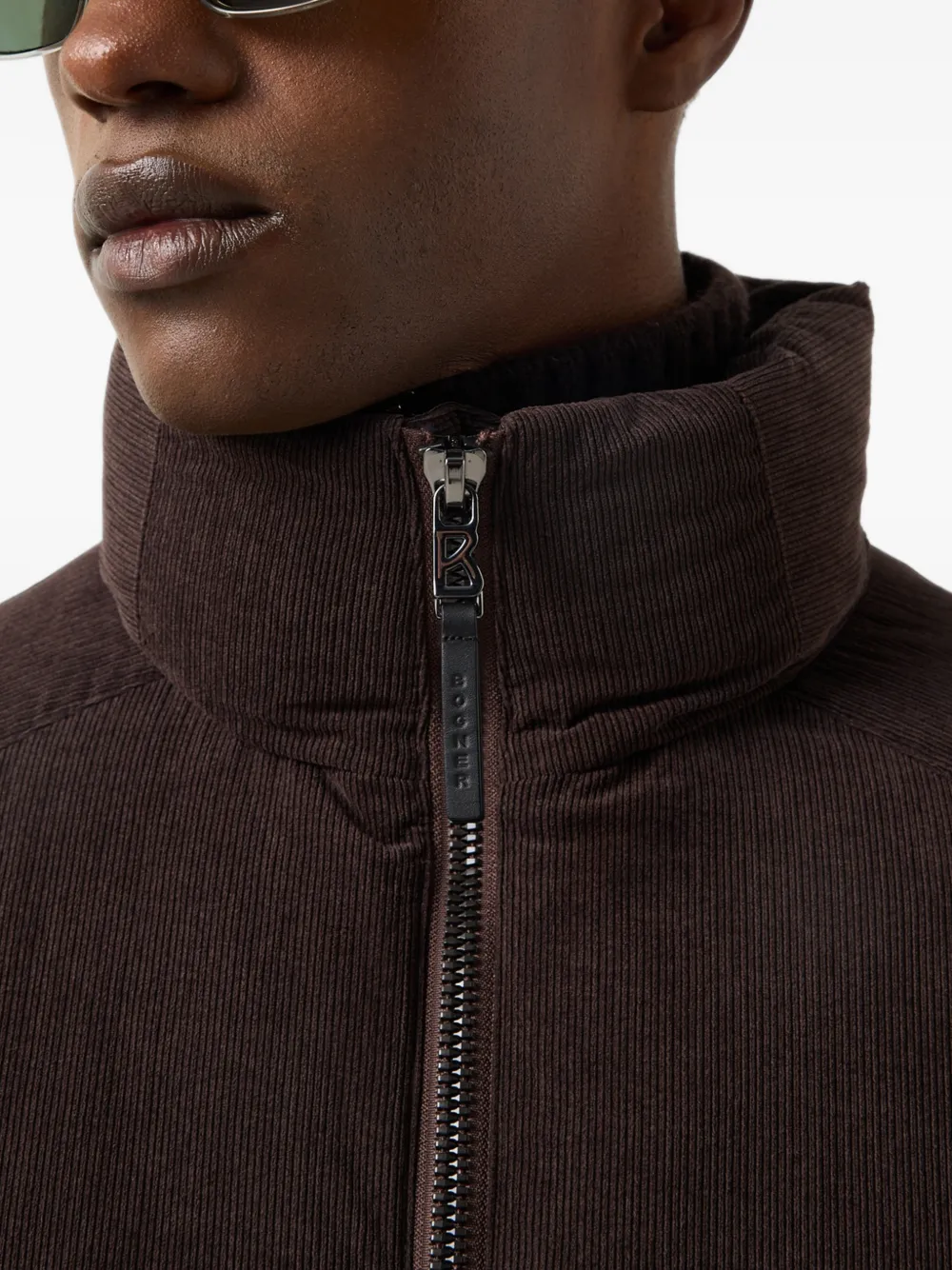 BOGNER Bert corduroy-effect padded jacket Bruin