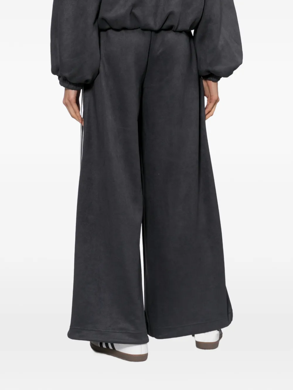 adidas Adilenium season 6 faux-suede track pants Grijs