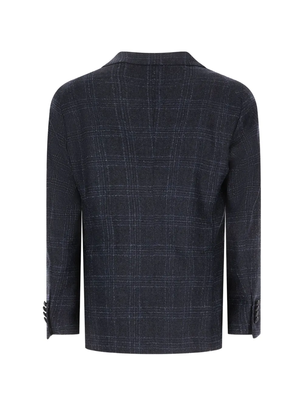 Tagliatore check-pattern blazer Blauw