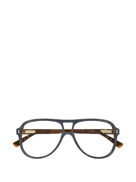 Gucci Eyewear pilot-frame glasses