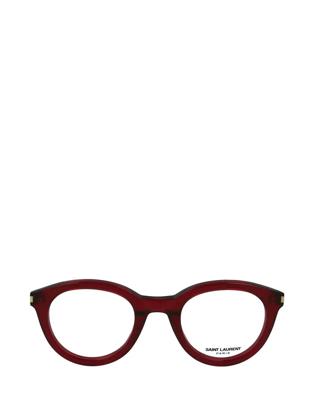 Saint Laurent Eyewear round-frame glasses Rood