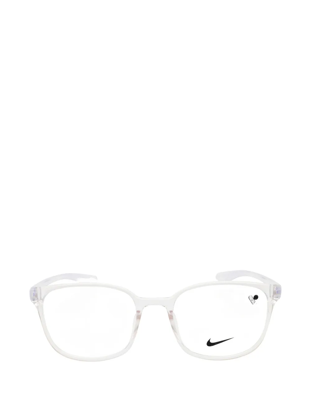 Nike round-frame glasses - Bianco