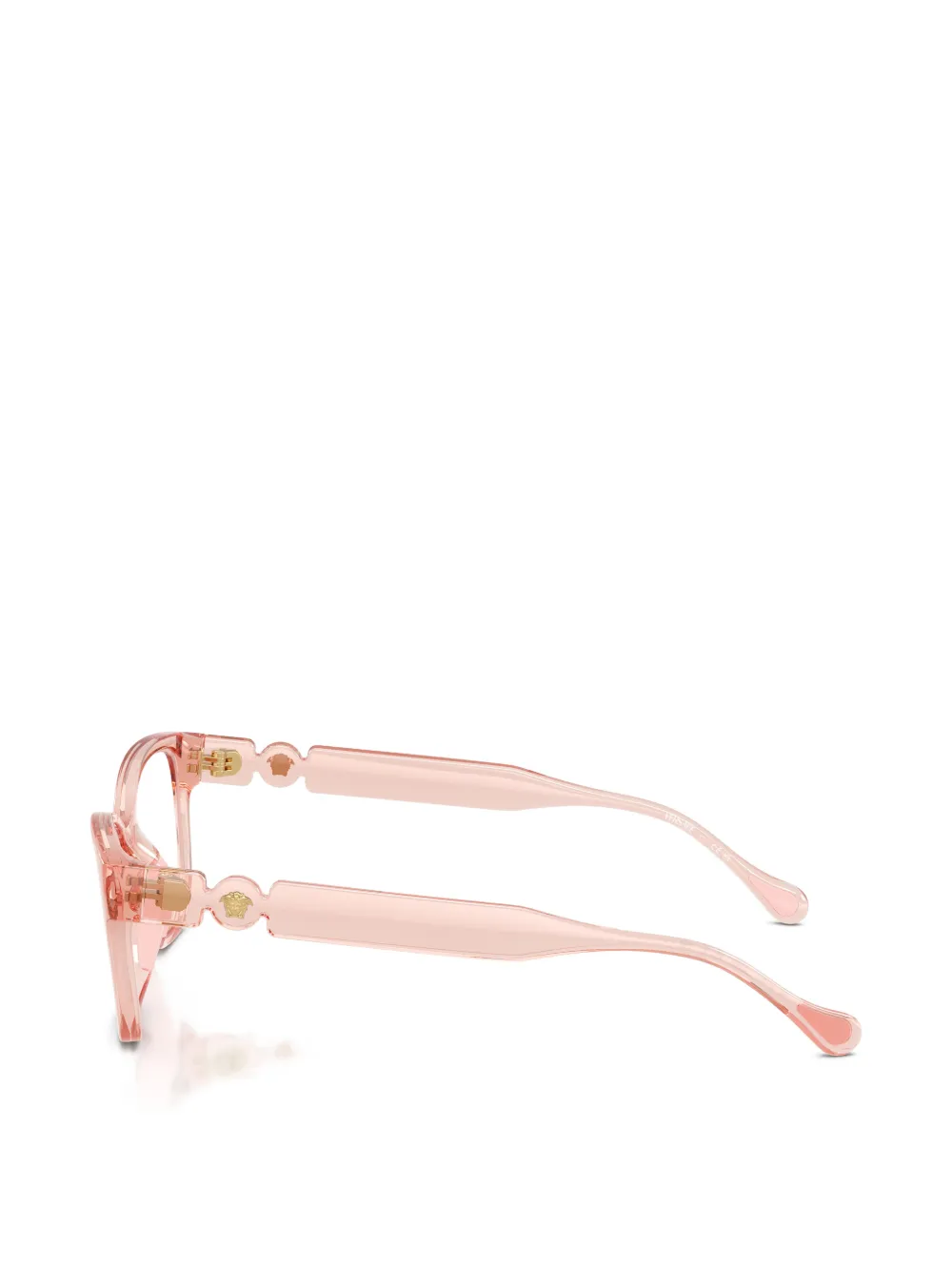 Versace Kids Medusa plaque cat-eye glasses Roze