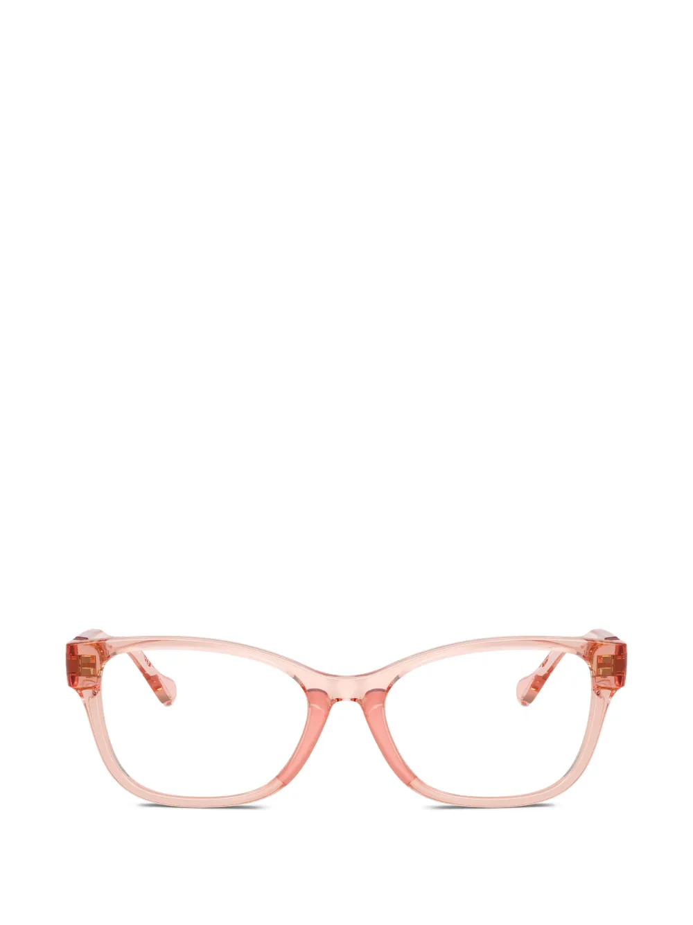 Versace Kids Medusa plaque cat-eye glasses Roze